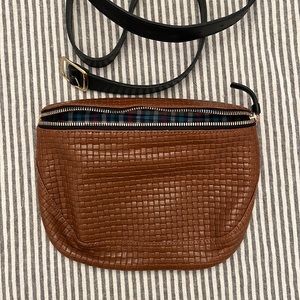 Brand new, never used Clare V. Woven Fanny Pack
